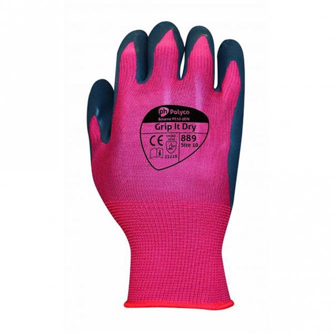 Grip It Dry Gloves (PK: 10) Medium or Large