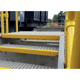 GRP Anti-slip Stair Nosing 55 x 55mm