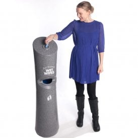 free standing wipes dispenser