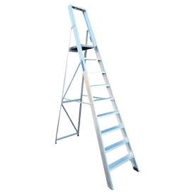Heavy Duty Aluminium Folding Platform Step Ladders 6-16 Tread EN131 Professional
