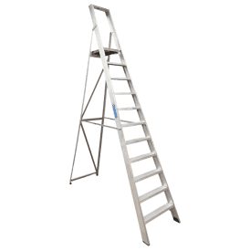 Heavy Duty Aluminium Folding Platform Step Ladders 6-16 Tread EN131 Professional