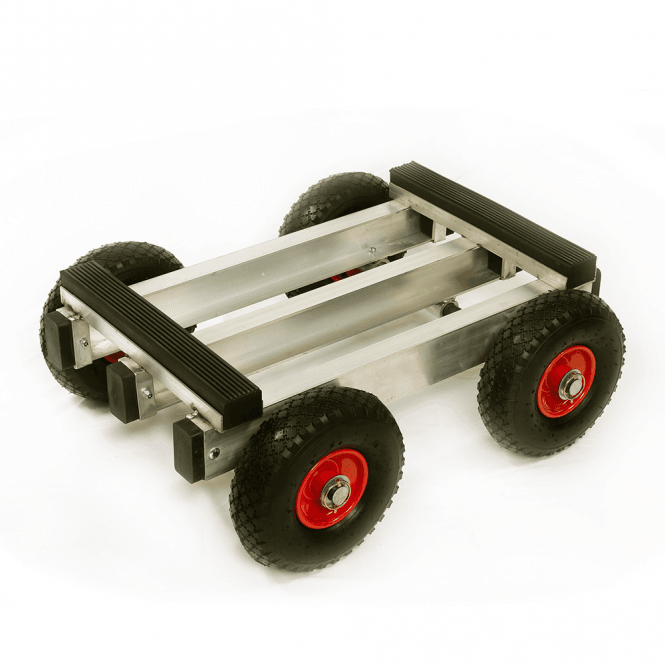 Heavy Duty Aluminium Piano Dolly With Pneumatic Wheels 800kg