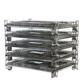 Heavy Duty Collapsible Cage Pallets