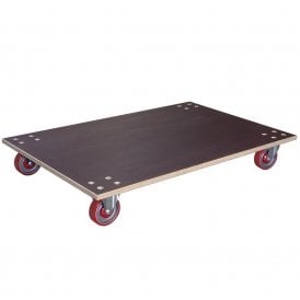 Heavy Duty Euro Pallet Sized Wooden Dolly 1200 x 800mm 1000kg