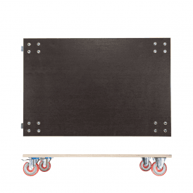 Heavy Duty Euro Pallet Sized Wooden Dolly 1200 x 800mm 1000kg