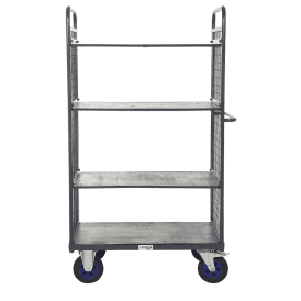 Heavy Duty Mesh Distribution/Picking Trolley 3 Shelves 1500mm Height 600kg