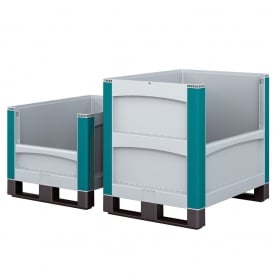 Heavy Duty Pallet Boxes with long side pick opening