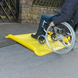 Heavy Duty Plastic Kerb Ramp