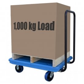 Heavy Duty Plastic Platform Trolley 1000kg