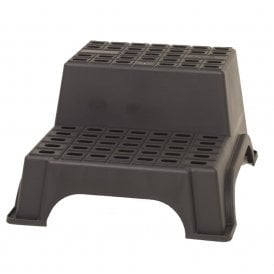 Heavy Duty Plastic Step Stool 2 Tread