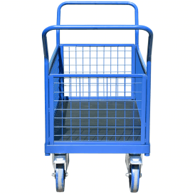 Heavy Duty Platform Trolley 4 Removable Mesh Sides 1200L x 600Wmm 750kg