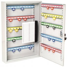 Heavy Duty Single Door Key Control Cabinets with Cam Lock 50-150 Keys