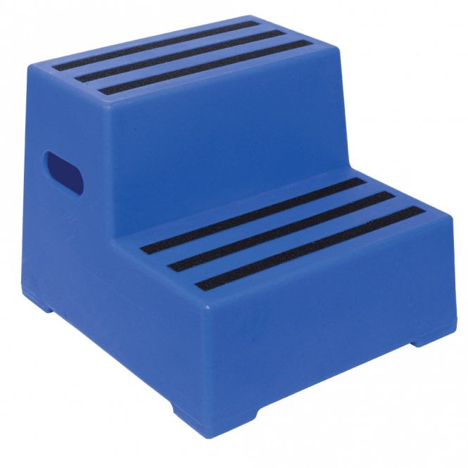 Heavy Duty Static Plastic 2 Tread Step Stool 260kg