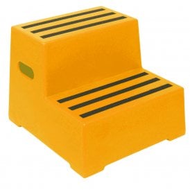 Heavy Duty Static Plastic 2 Tread Step Stool 260kg