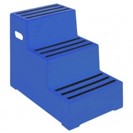 Heavy Duty Static Plastic 3 Tread Step Stool 260kg