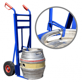 Heavy Duty Steel Beer Barrel Truck 300kg