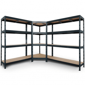Heavy Duty Steel Boltless Shelving 4 Shelf 