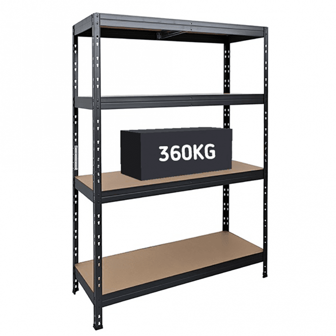 Heavy Duty Steel Boltless Shelving 4 Shelf 