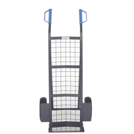 Heavy Duty Steel Mesh Back Sack Truck with Puncture Proof Wheels 300kg