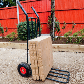 Heavy Duty Steel Sack Truck Fixed & Folding Footplate 250kg