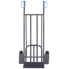 Heavy Duty Steel Sack Truck with Dual Foot Iron and Puncture Proof Wheels 300kg