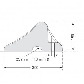 Heavy Duty Wheel Stop