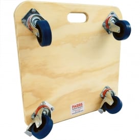 Heavy Duty Wooden Dolly/Skate Braked 600kg