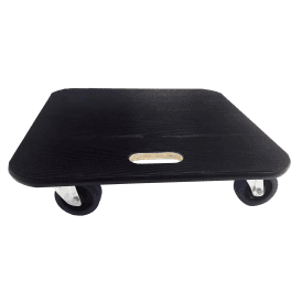 Heavy Duty Wooden Dolly/Skate Rubber Edged 600kg