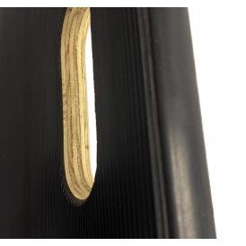 Heavy Duty Wooden Dolly/Skate Rubber Edged 600kg