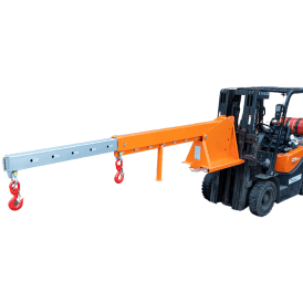 Height Adjustable Fork Mounted Extending Jib