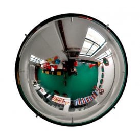 Hemispherical Full Dome Indoor Mirror