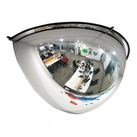 Hemispherical Half Dome Indoor Mirror