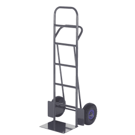 High Back Heavy Duty Steel Sack Truck with Puncture Proof Wheels 300kg