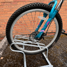 High/Low Floor Mounted Bike Racks 2 to 6 Bikes for up to 64mm tyres
