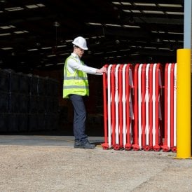 InstaGate Aluminium Mobile Expanding Barrier 2.1mt Long