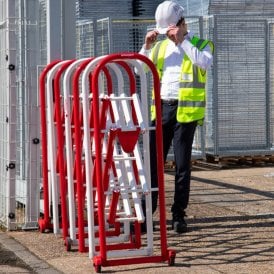 InstaGate Aluminium Mobile Expanding Barrier 2.3mt Long