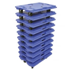 Interconnecting Plastic Dolly 600L x 400W mm 150kg