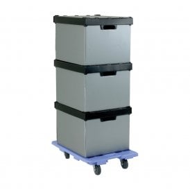 Interconnecting Plastic Dolly 600L x 400W mm 150kg