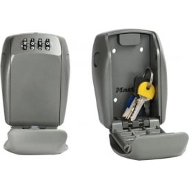 Key Safe Grey Security Storage Box with Combination Lock