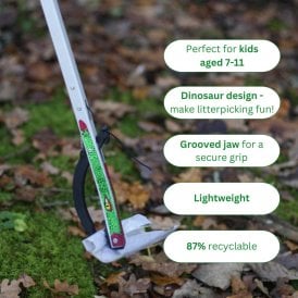 Kids 'Graptor' Dinosaur Litter Picker - 680mm