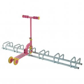 Kids Scooter Stand Rack - 6 Scooters