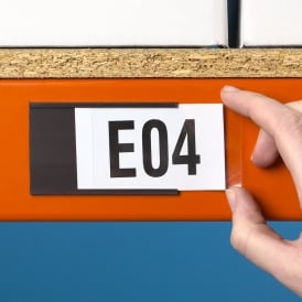 Label Holders - Magnetic or Self Adhesive