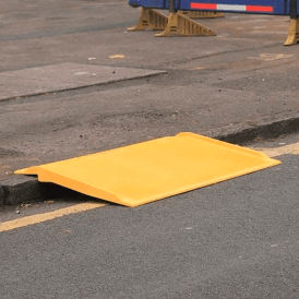 Large Portable Plastic Kerb Ramp 1285mm Wide