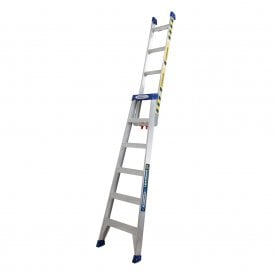 Leansafe Aluminium 3 in 1 Multi-Purpose Ladder