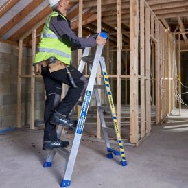 Leansafe Aluminium 3 in 1 Multi-Purpose Ladder