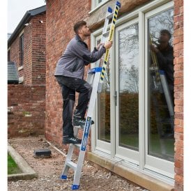 Leansafe Aluminium 3 in 1 Multi-Purpose Ladder