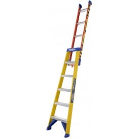Leansafe Fibre Glass 3 in 1 Multi-Purpose Ladder