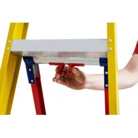 Leansafe Fibre Glass 3 in 1 Multi-Purpose Ladder