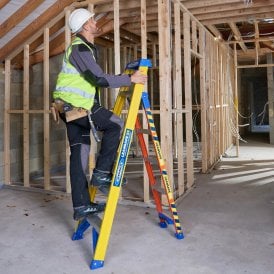 Leansafe Fibre Glass 3 in 1 Multi-Purpose Ladder