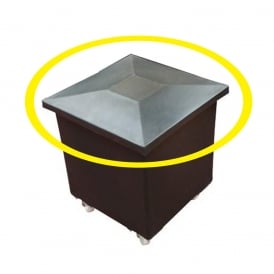 Lids for Premium Tapered Mobile Container Trucks - Recycled Range